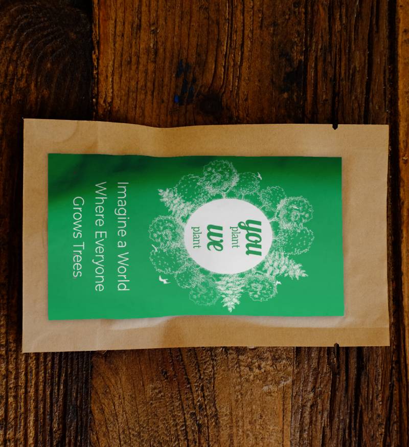 You Plant We Plant Tree Pouch - Plants 20 Trees