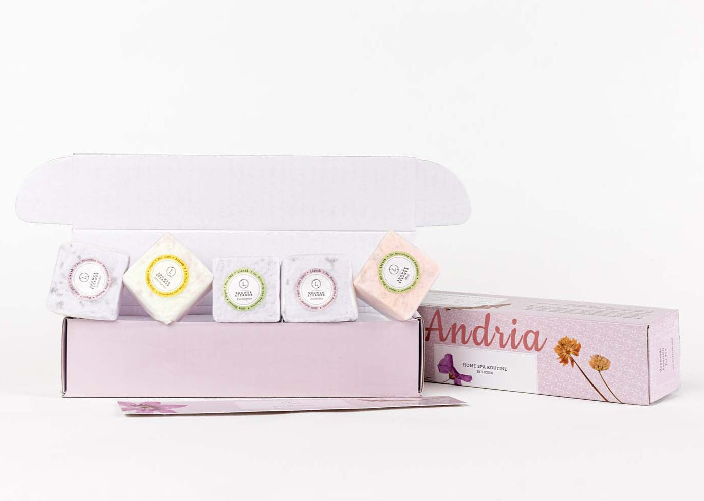 Mixed Scent Shower Steamers Gift Set – 5 Natural Fizzies