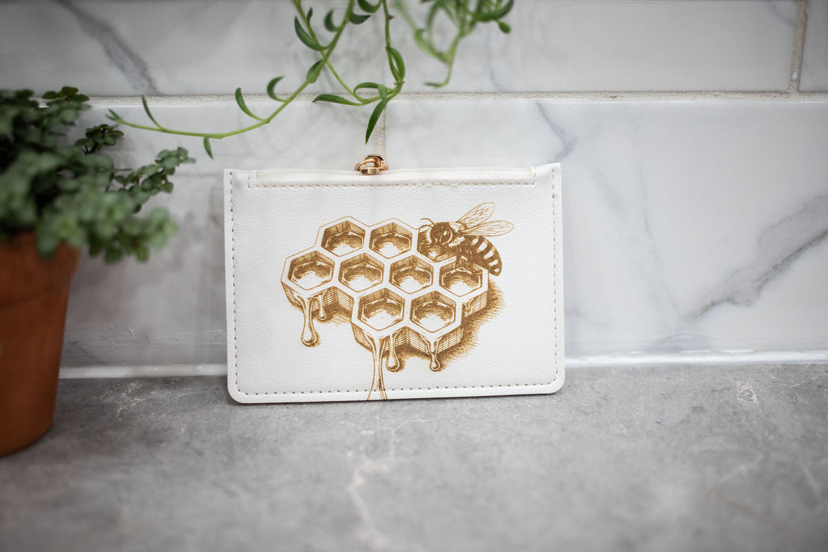 White Change Purse - Wallet