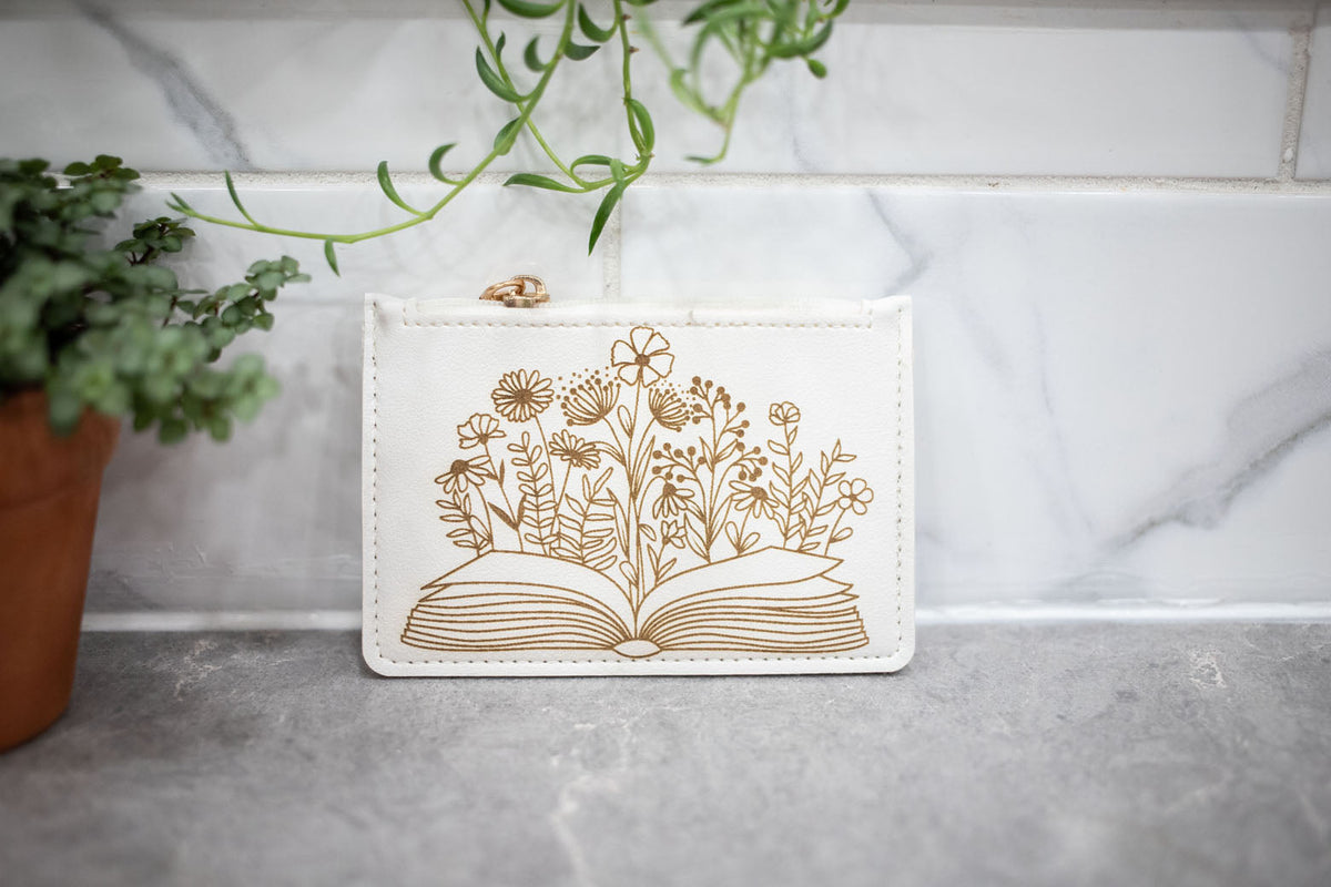 White Change Purse - Wallet