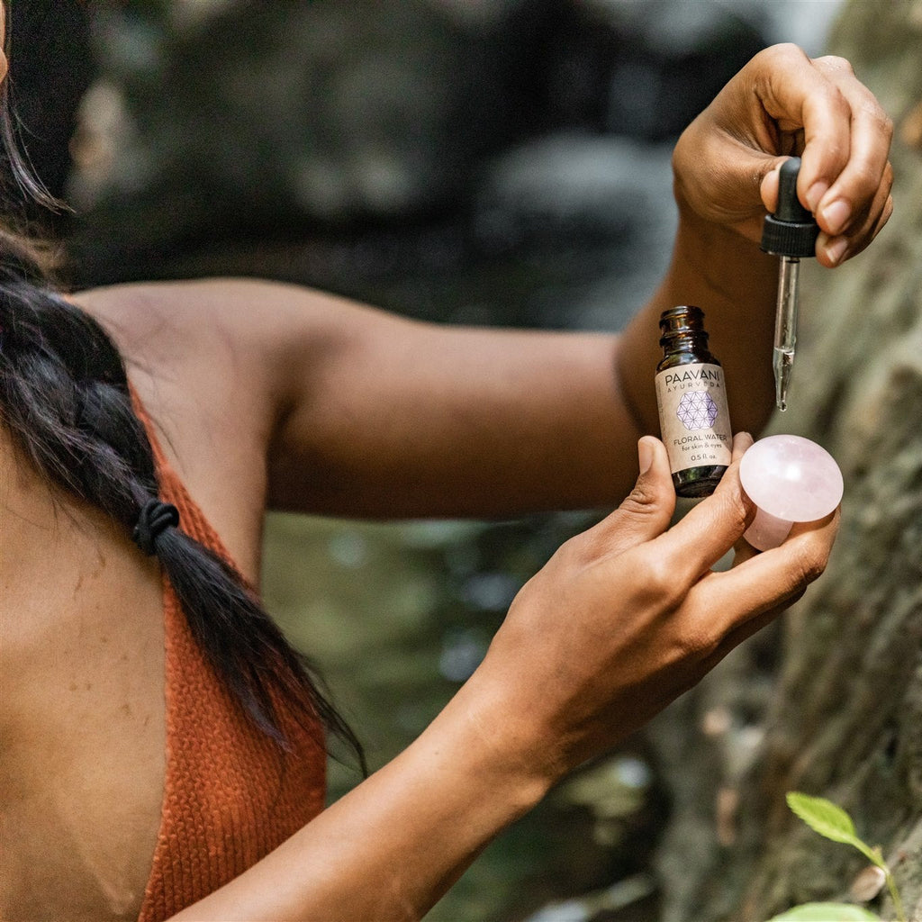 Radiant Skin Ritual | Ayurvedic Rose Quartz Facial Massage Kit-4