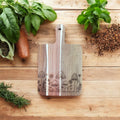 Floral Acacia Cutting Board, Engraved Cutting Board, Flowers