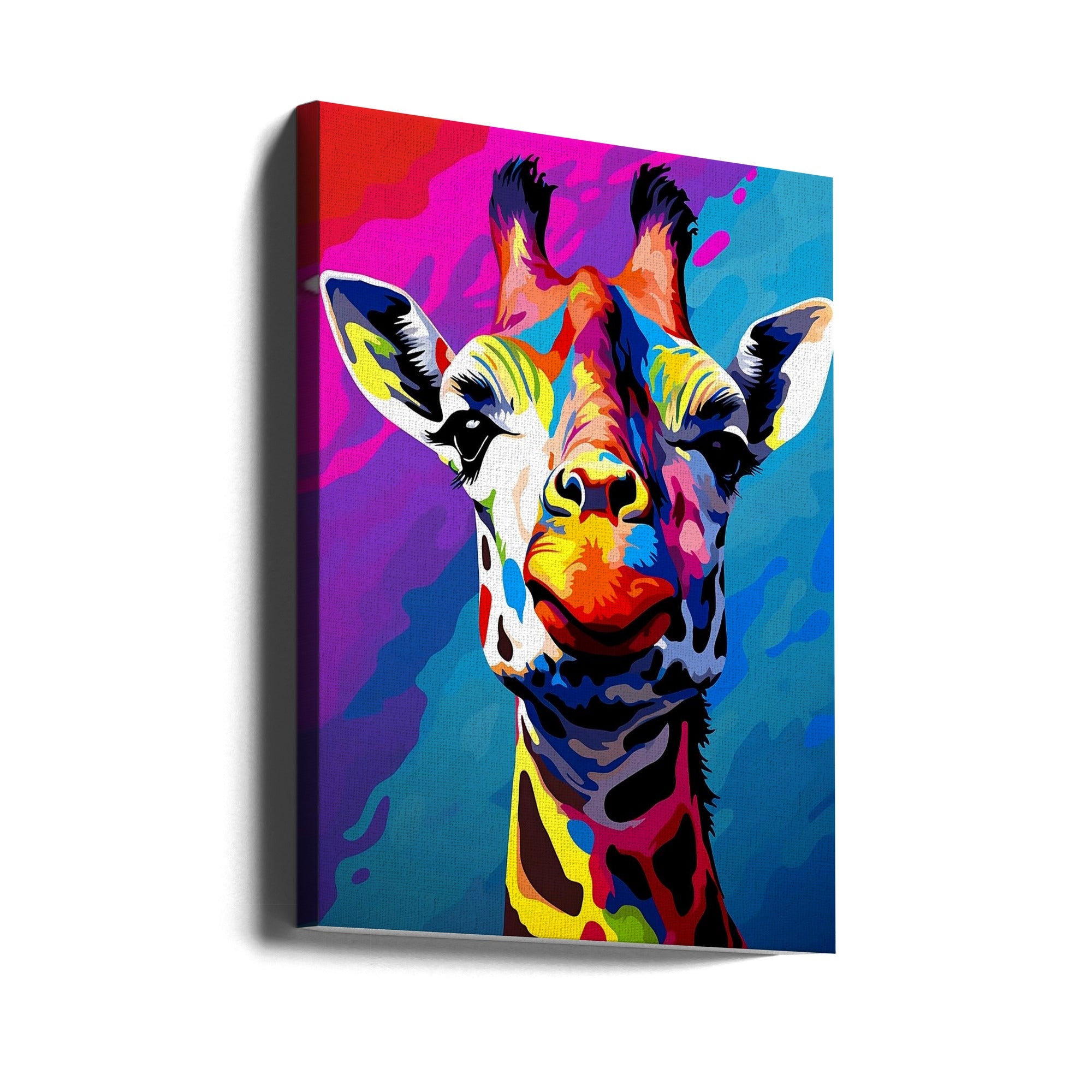 Giraffe Pop Art