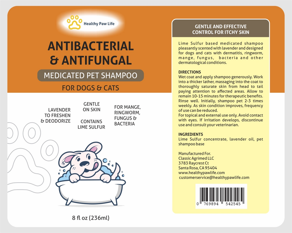 Lime Sulfur Pet Shampoo-4