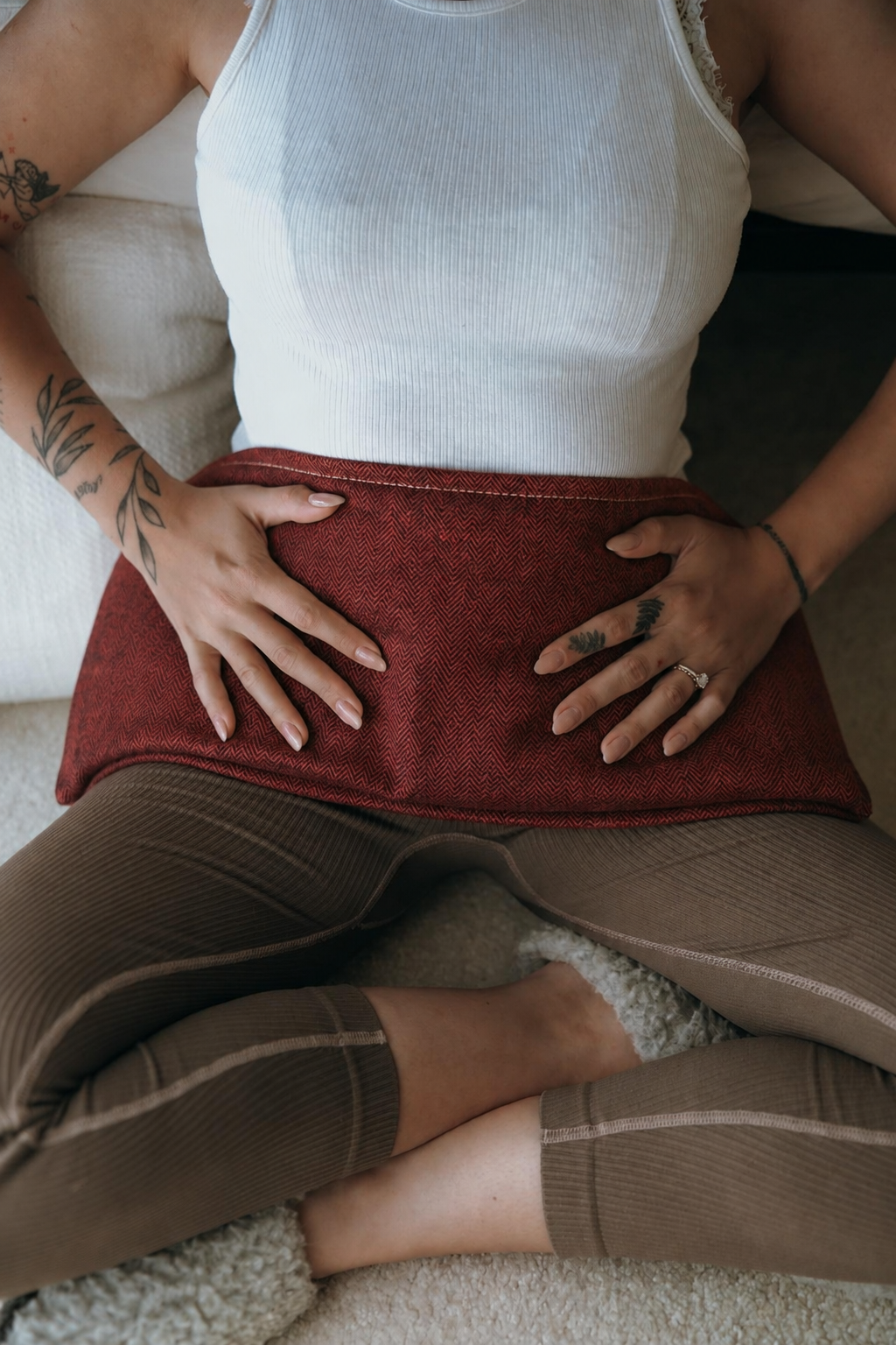 Weighted Body Wrap | Hot or Cold Aromatherapy for Nervous System & Vagus Nerve Support