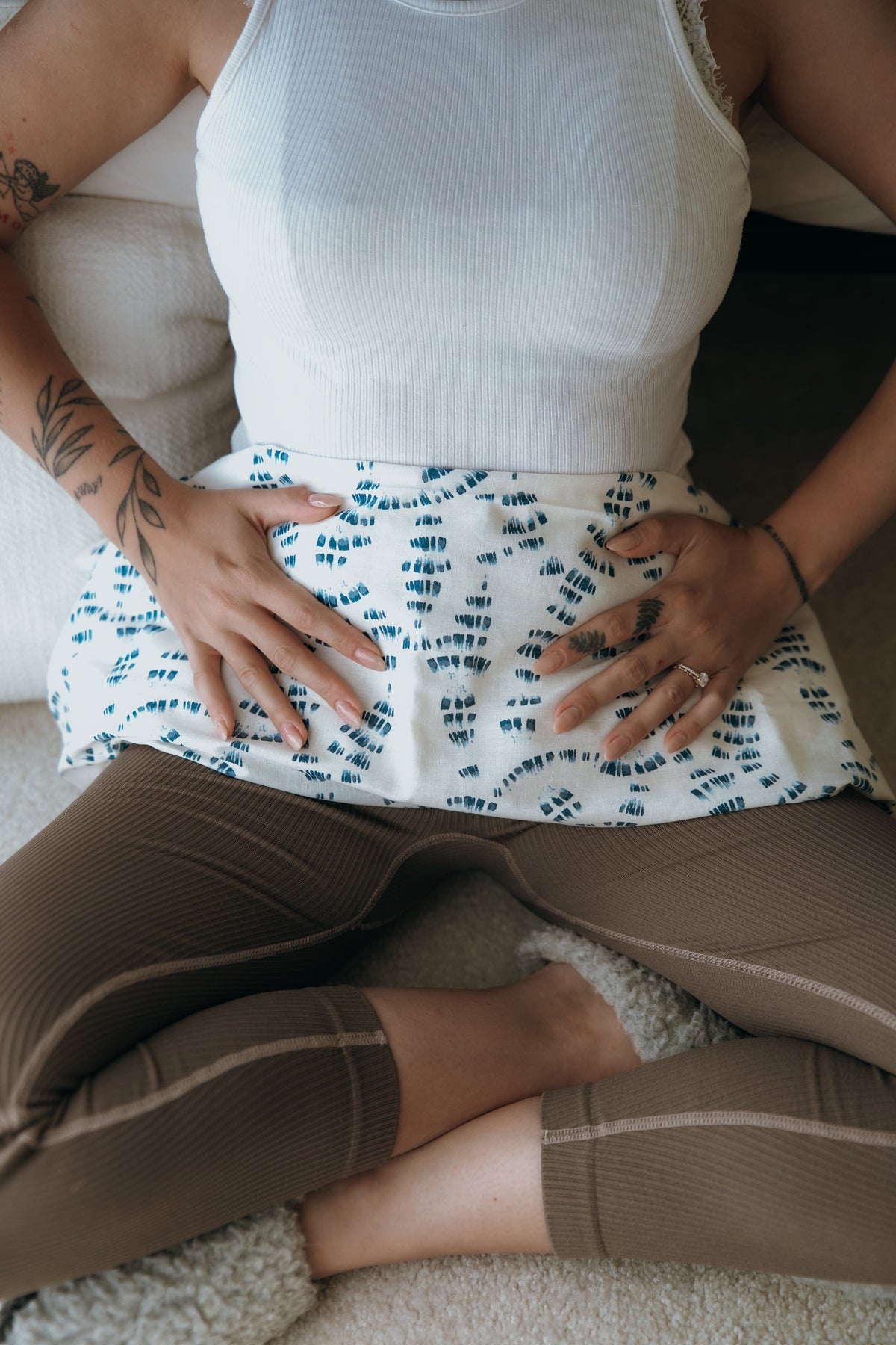 Weighted Body Wrap | Hot or Cold Aromatherapy for Nervous System & Vagus Nerve Support